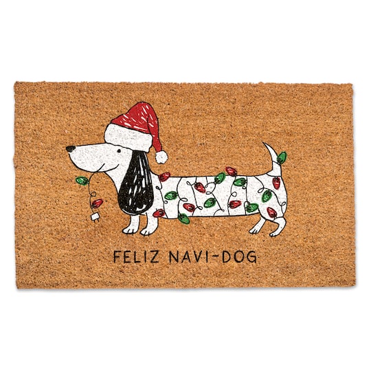 Feliz Navi-Dog Doormat